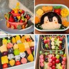 21Pcs Vegetable Cutter Shapes Set - 18Pcs Fruit Shape Cutters