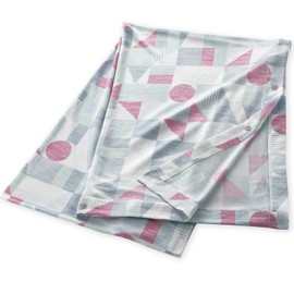 Elecom HCC-S21PN Cool Stole Heat Protection Goods Ice Coordination Sky Gray × Hot Pink