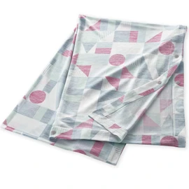 Elecom HCC-S21PN Cool Stole Heat Protection Goods Ice Coordination Sky Gray × Hot Pink
