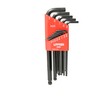 Urrea 4995 Ball Type Hex Key Set, 1/20-Inch to 3/8-Inch