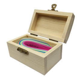 LAEYIAP Bible Verse Box,Wooden Scripture Prayer Box,Religious Graduation Gift,Bible Study Church Christian Gifts for Women Men Mom Dad Friend (B)