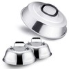 Metal Melting Dome Set of 3, Leonyo 12" & 9"