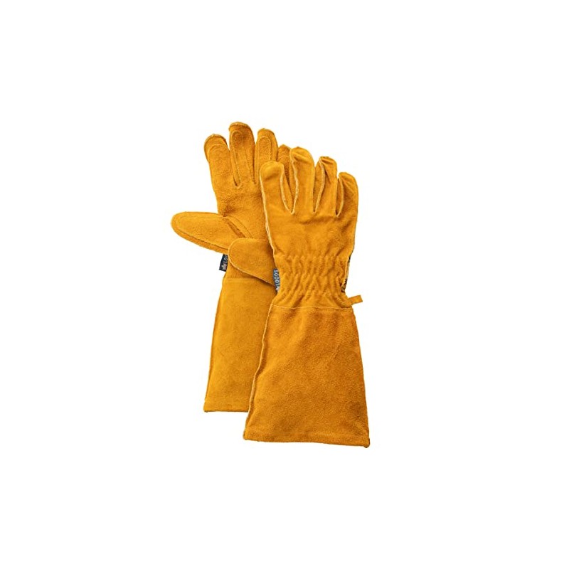 LOGOS 81090932 Bonfire Long Heat Resistant Leather Gloves PRO M