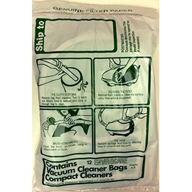 (Ship from USA) 12 pk TRISTAR COMPACT Canister Vacuum Cleaner Bags Part 738SEC