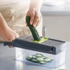 Shab's-Mart Vegetable Chopper & Slicer for Multifunction Heavy Duty 15-in-1