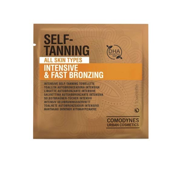 Comodynes Intensive Self Tan Towelettes, 8 Count