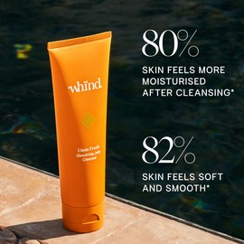 whind Facial Cleanser - Oasis Fresh Vitamin C Face Cleanser with Niacinamide to Hydrate, Brighten and Remove Make Up. Moisturizing Face Wash for Women. All Skin Types, 120ml