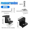 Pack of 8 Solar Panel Bracket End Clamp, 30 mm