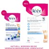Veet Pure Cold Wax Strips - Bikini Zone & Armpits