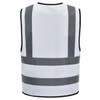 XS WHITE Reflective Vest High Visibility hi viz vis Executive