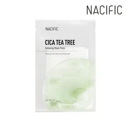 Nesipic Cica Tea Tree Relaxing Mask Pack (1 sheet) x1 / 시카 티트리 릴렉싱 마스크팩(1매) x1개