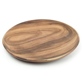 levandeo Wooden Plate Made of Acacia – 15 cm Round – Wooden Bowl Fruit Bowl Bowl Salad Bowl Decorative Plate – Decorative Decoration Storage Acacia Wood
