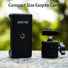 AMYM Universal Tripod Mount, Cell Phone Holder and Ball Head