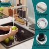 24 in Faucet Mat for Kitchen Sink, Quick Drying Faucet