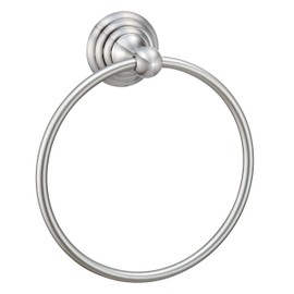 Hardware House H11-2109 Stockton Collection Towel Ring, Satin Nickel