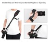 TECDW Camera Strap With Camera Wrist Strap, Quick Release Plate,