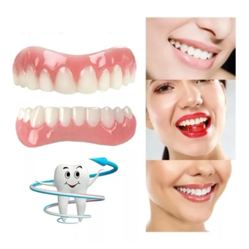 Generic,dientes postizos,blanqueador de dientes Paquete De 7 Pares Falsos Profesionales
