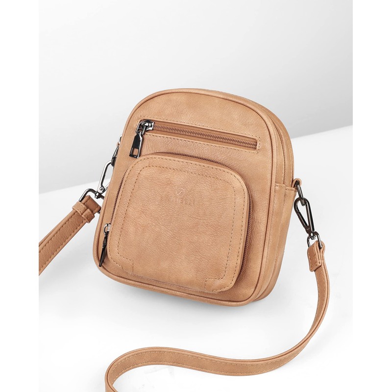 FADEON Mini Crossbody Bags for Women Small Cross Body Purses,