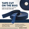 DOJA Barcelona Bias Tape Sold by the Metre Blue Bias
