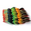 Tigofly 40pcs Cone Head Tube Streamer Fly Set - 5
