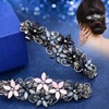 EIHI 2 Pack Hair Accessories Hair Clips Rhinestone Hair Clips