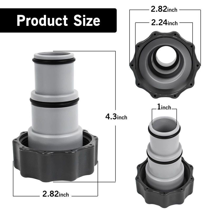 Antoble Adapter A for Intex Pool with 32 mm and
