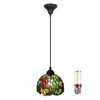 UYYTBPA Pendant Lights, Tiffany Grape Style Stained Glass Hanging lamp,