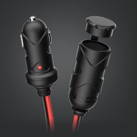 NOCO GC019 Adaptador de 12 V, Extensión de 30.48 cm