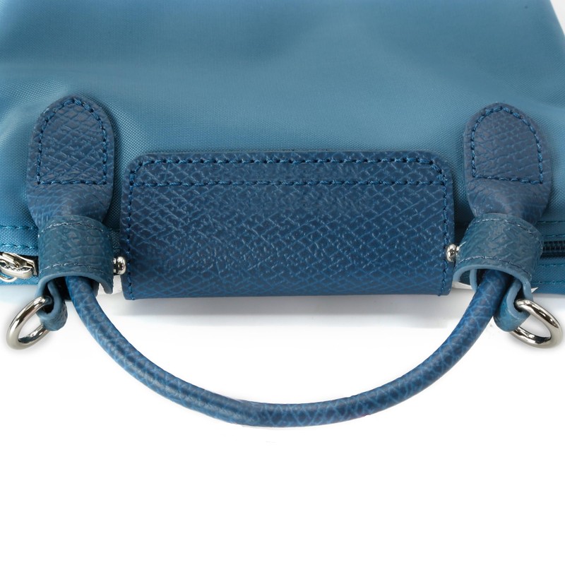 Leather Mini Bag Shoulder Strap Terracotta Nude Taupe Navy Blue