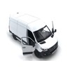 ICE TOYS 1:48 Scale Model Car with Opening Door (White