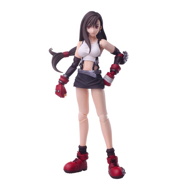 Final Fantasy VII Bling Arts Tifa Lockhart PVC Pre-Painted Action