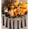 Stuffed Animal Toy Storage Hammock with LED Light-Macrame Jumbo Doll