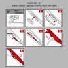 HEYNER® Windscreen Wiper Set with Rear Windscreen Wiper Suitable for