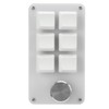 One Handed Mechanical Keyboard Multifunction 6 Key Mini Gaming Keypad