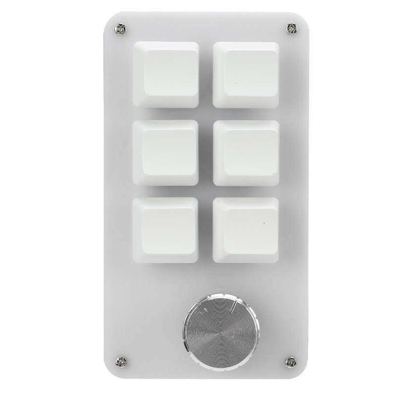 One Handed Mechanical Keyboard Multifunction 6 Key Mini Gaming Keypad