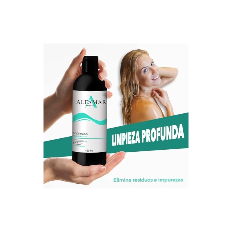 Shampoo Neutro Alfamar Profesional - Limpieza Profunda y Equilibrio sin