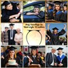 eboozone Graduation Cap Headband Insert - Secures Grad Hat &