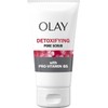 Olay Limpiador Facial Exfoliante Regenerist Desintoxicante de Poros, 150 ml,