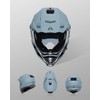 TRIANGLE Dual Sport Motorcycle Helmet Dirt Bike Helmets ATV Full