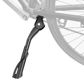 Noosverl Height-adjustable bicycle stand, 24-29 inch stable bicycle stand, non-slip side stand, for mountain bikes, e-bikes, city bikes, maximum load 35 kg