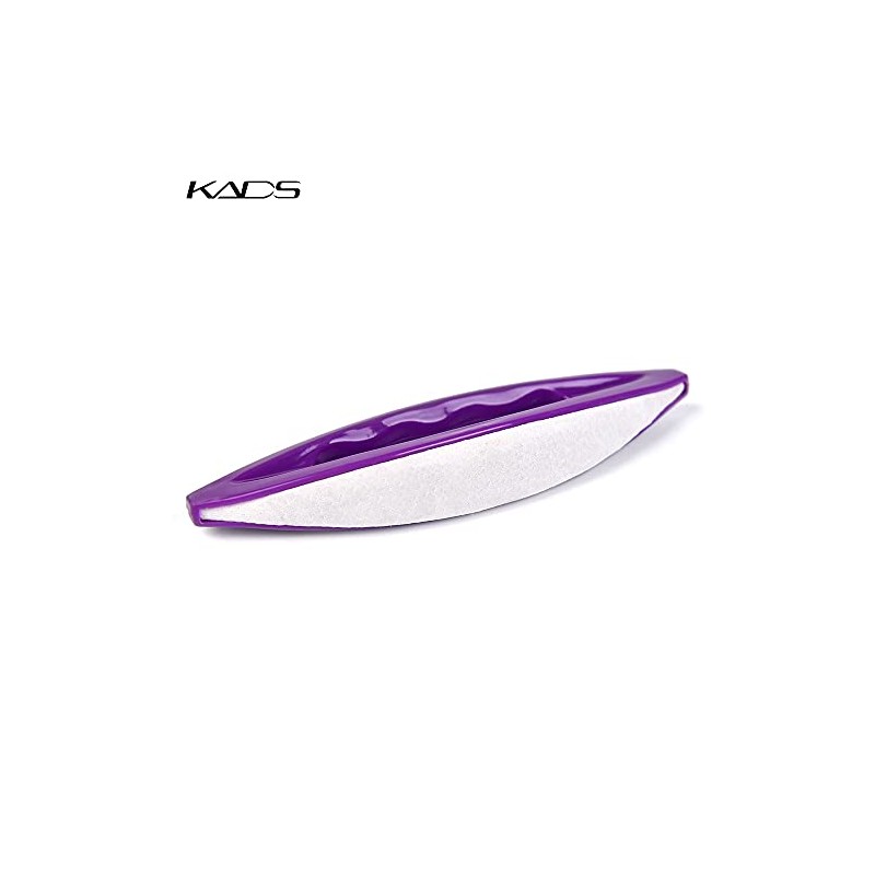 KADS- 2 piezas de pulidor de gamuza para uñas para