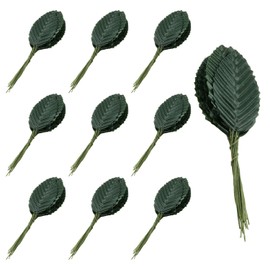 PIYANYO 200PCS Silk Artificial Leaves for DIY Wedding Party Decorative Green