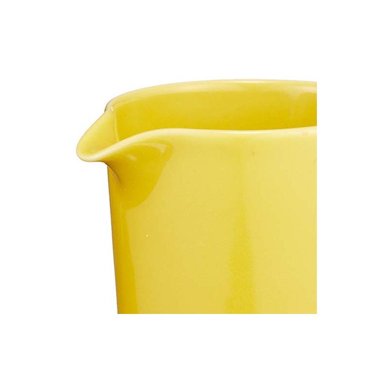 Saikaitoki (Saikaitoki) Hasami Ware Common Common Milk Pitcher Yellow Capacity