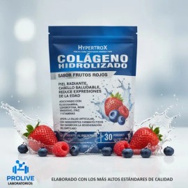 Colágeno Hidrolizado 300g Hypertrox Frutos Rojos                                                                                                      