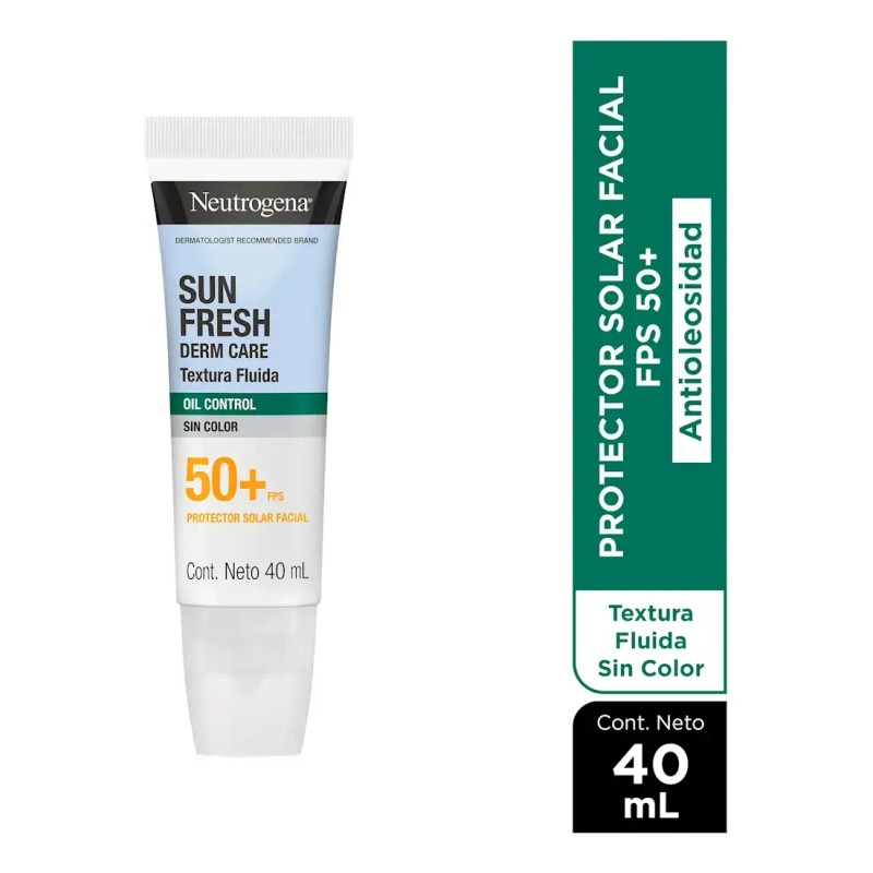 Neutrogenaprotector Solar Facial Sunfresh Fluido Spf50 40ml