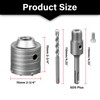 SALI Carbide Hole Saw Drill Bit 70mm with 110mm SDS