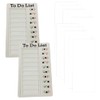 2 Pcs Chore Chart Memo Boards, Portable to-Do List Checklist