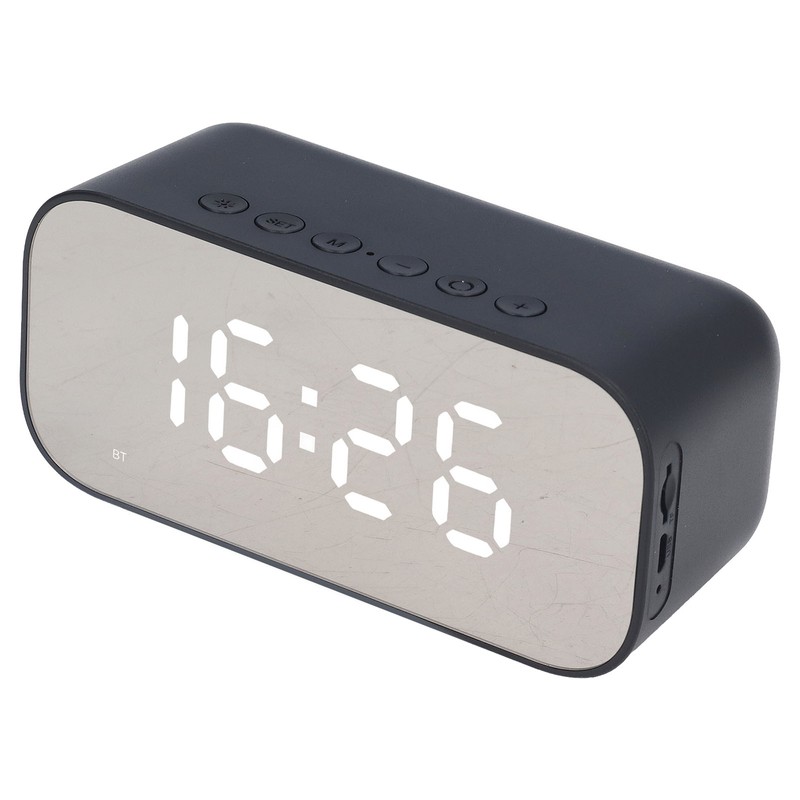 Alarm Clock Radio Portable Dimmer Control Dual Alarm FM Alarm