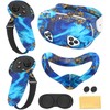 Silicone Cover Set Compatible with Meta Quest 3S Accessories, VR