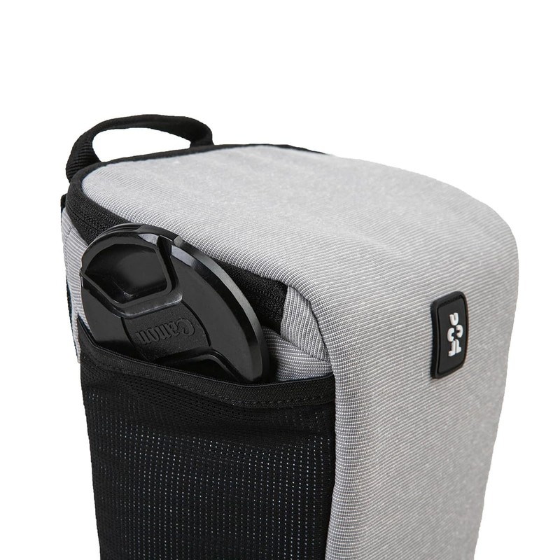 CRUMPLER Track Shot Toploader 300 Camera Case Mottled Grey, grey